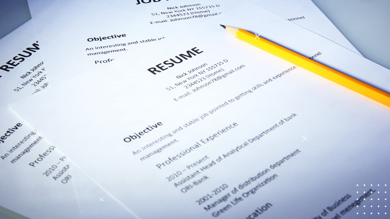 resume format for freshers